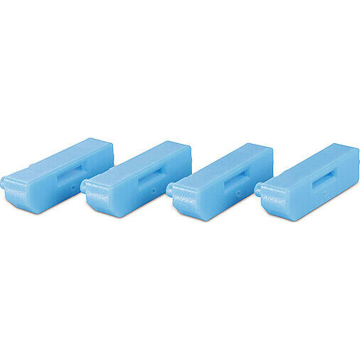 Lindy 40324 Bloqueador de puerto DisplayPort + llave, azul