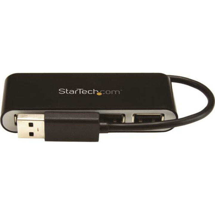 Hub startech 4 puertos mini usb black