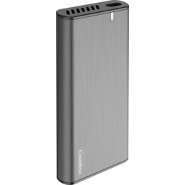 COOLBOX MiniChase NS31 carcasa externa SSD M.2 NVMe/SATA aluminio gris