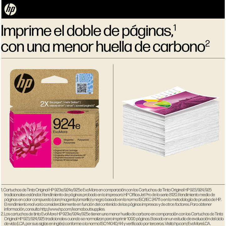 HP EVOMORE 924E MAGNETIC INK