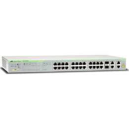 Allied Telesis - AT-FS750/28PS-50 Ethernet rapide géré (10/100) Gris 1U