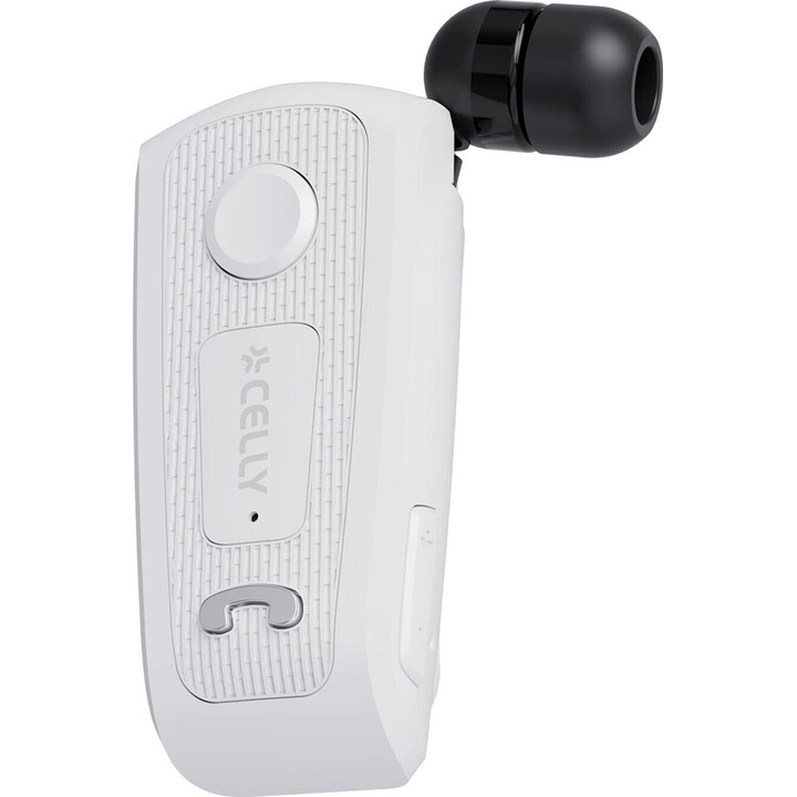 BHCLIPWH-Retractable Wireless Mono Headset