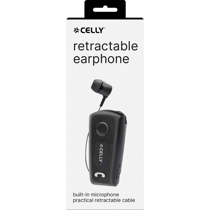 BHCLIPBK-Einziehbares kabelloses Mono-Headset