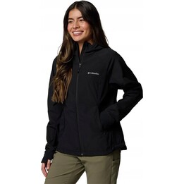 Casaco Softshell com capuz Columbia Sweet As III para mulher - Preto Tamanho: S