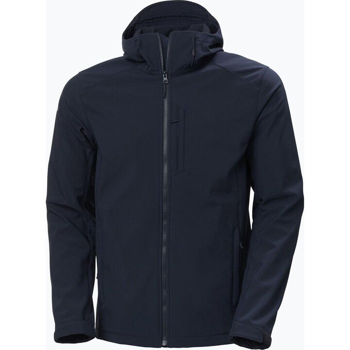 Helly Hansen Paramount JKT softshell jacket with hood - navy blue, size: L