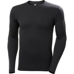 Helly Hansen LIFA Merino midweight thermal sweatshirt with crew neck - Black Size: M
