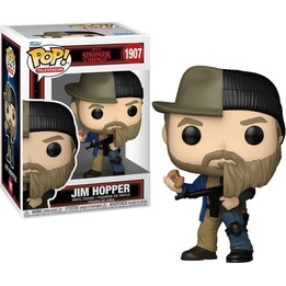 FUNKO POP Jim Hopper, due versioni, 1907 - Stranger Things
