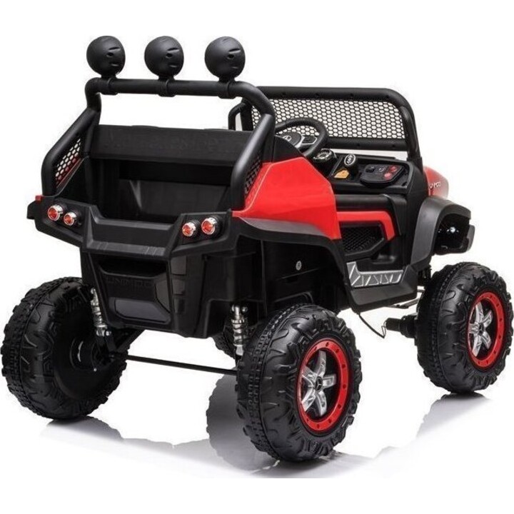 Véhicule électrique Mercedes Unimog S rouge