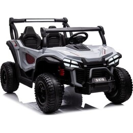 Auto elettrica LeanToys S618 grigia 4x4