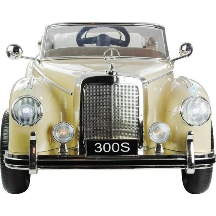 Auto elettrica Mercedes 300S beige di LeanToys