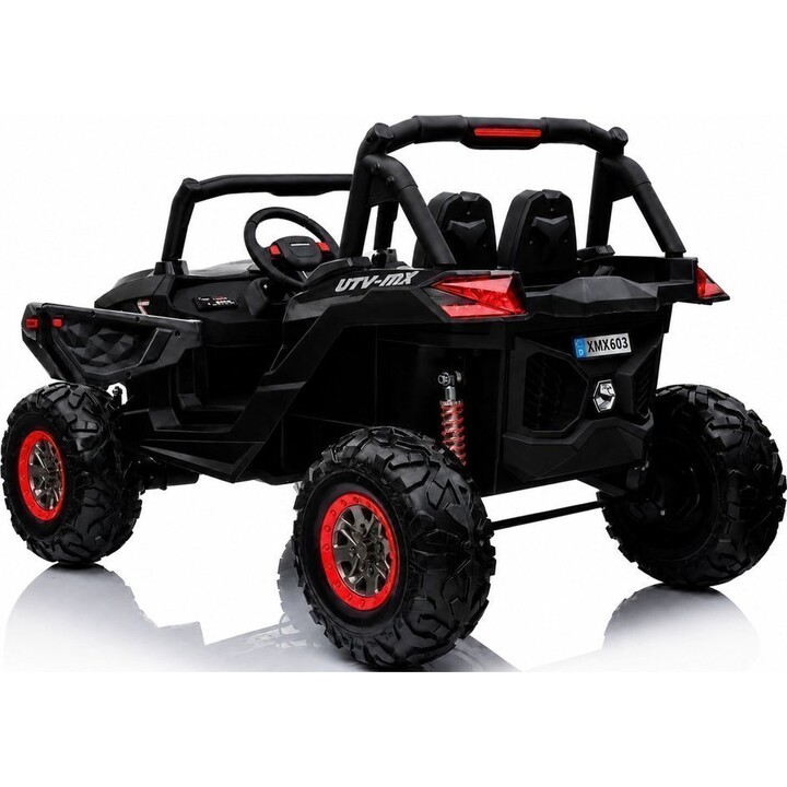 Jeep XMX603 4x4 negro, a pilas.