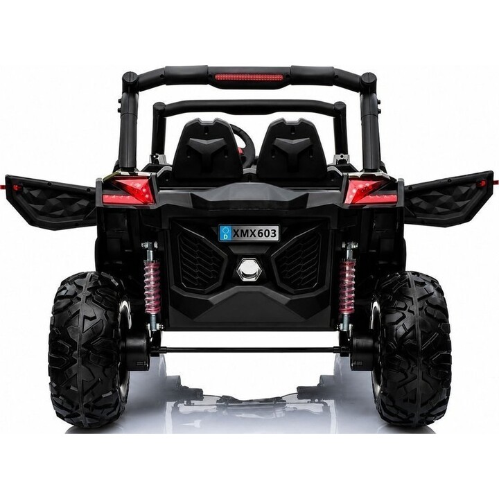 Jeep XMX603 4x4 negro, a pilas.