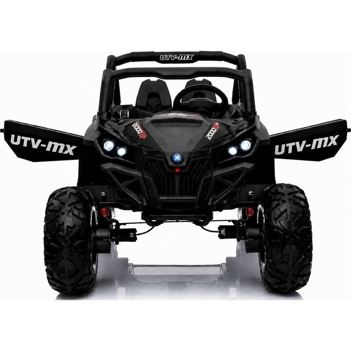 Jeep XMX603 4x4 negro, a pilas.