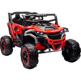 Rotes M1 4x4-Elektrofahrzeug