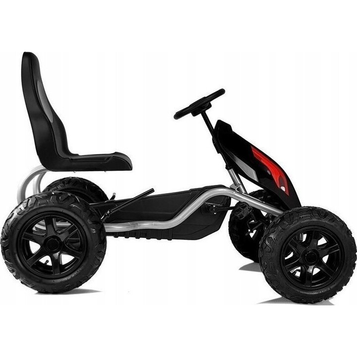 Kart a pedales B012 con neumáticos negros