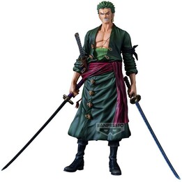 Figura de Roronoa Zoro de BANPRESTO - One Piece - 30 cm