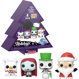 Confezione da 4 POCKET POP "L'incubo prima di Natale" - Albero di Natale