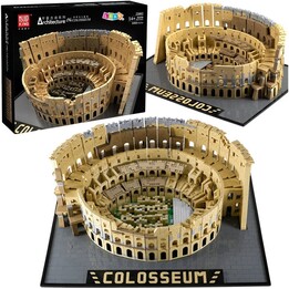 Architectural construction bricks of the Roman Colosseum, 6466 pieces.