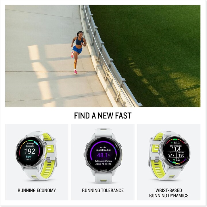 Garmin Forerunner 970 GPS Weiß