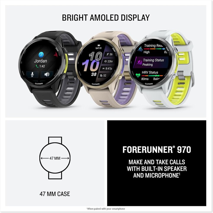 Garmin Forerunner 970 GPS White