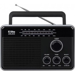 Radio Julia 3 schwarz