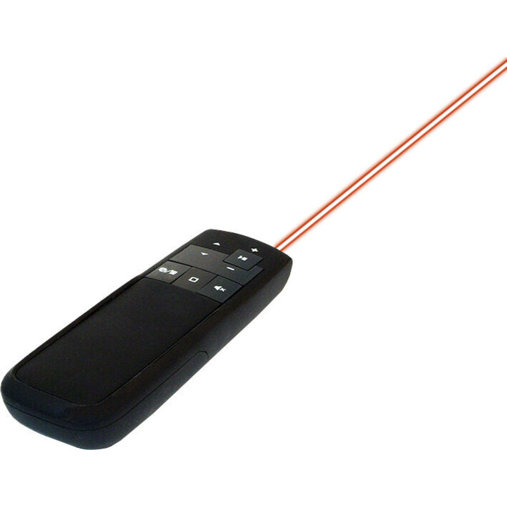 Apresentador sem fio com ponteiro laser