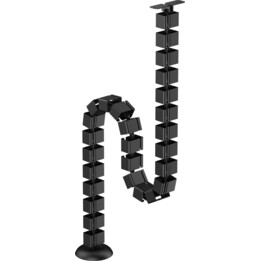 Sistema de gestión de cables Sbox CC-1016B negro
