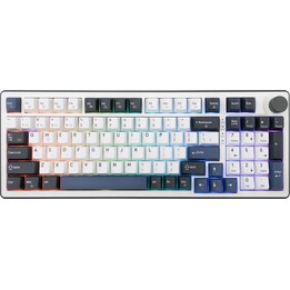White Shark EXCALIBUR-W GK-007251 mechanische Tastatur kabellos weiß