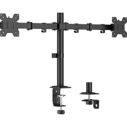 Support double écran 17-32 pouces, 10 kg par bras