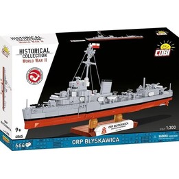 ORP Błyskawica Building Blocks Set - 664 Pieces