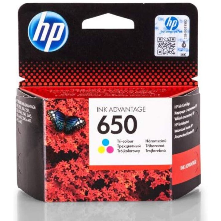 HP 650 Original Cyan, Magenta, Gelb 1 Stück(e)