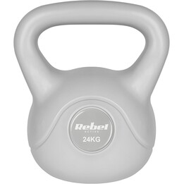 Rebel Electro Kettlebell Bitumen 24 kg RBA-2322G-24 Cinza