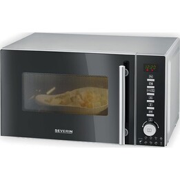 Micro-ondas Severin MW 7773 preto, aço inoxidável