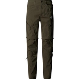 The North Face Exploration Reg Tapered Convertible Hose, Taupe-Grün, Größe: L