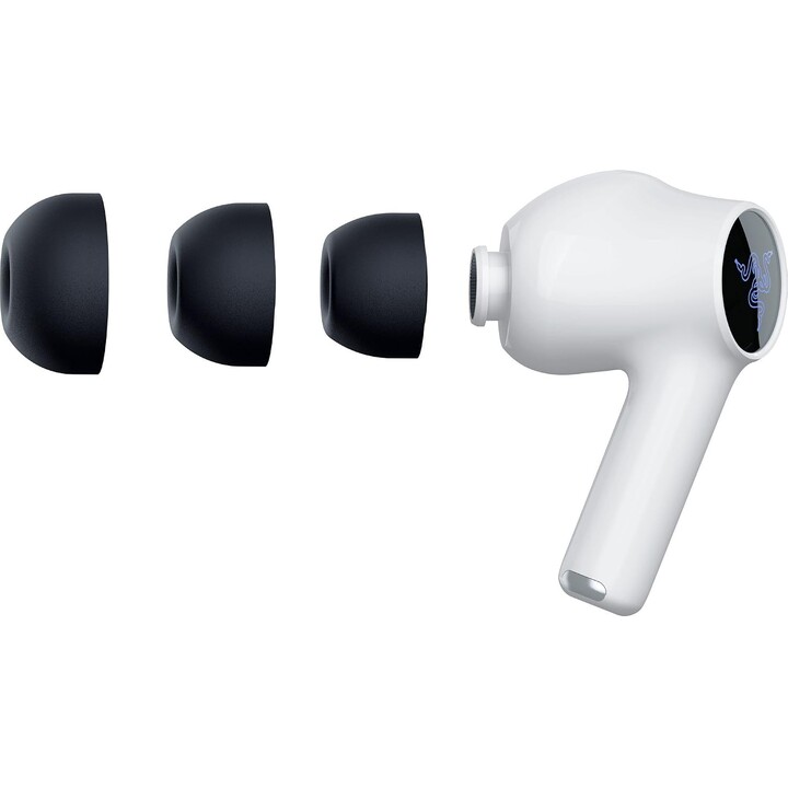 Razer Hammerhead V3 X Hyperspeed Wireless In-Ear Headphones for Playstation, Bluetooth Calls/Music, White