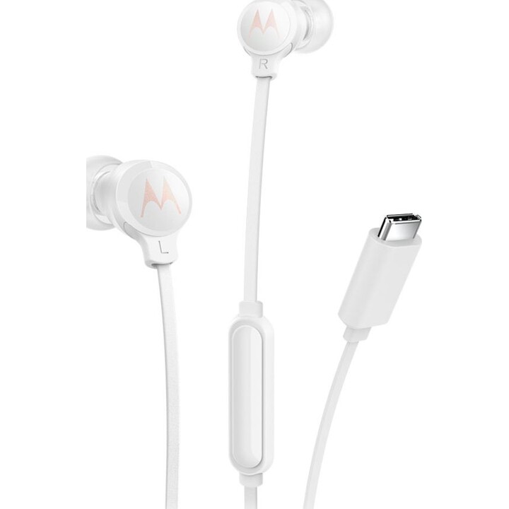 Écouteurs Motorola Earbuds 3C-S 9,4 mm Blanc