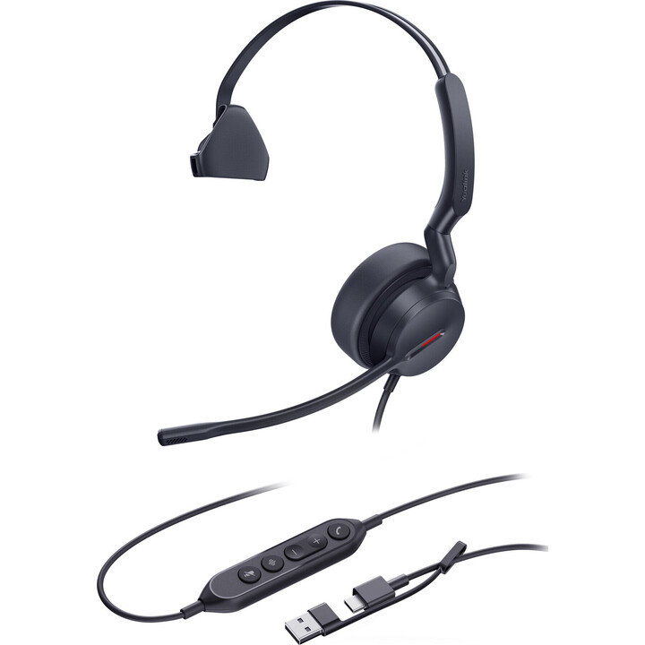 Yealink UH44 Mono USB-C/A Headset