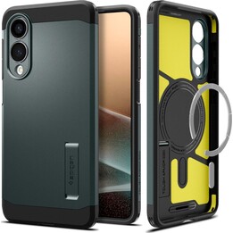 Spigen Tough Armor MagFit TPU Back Cover Green Samsung Galaxy S25 Edge