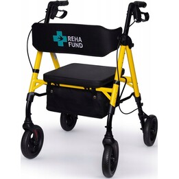 Four-Wheel Walker Marseille, Yellow Rf-617/Ż Rehafund