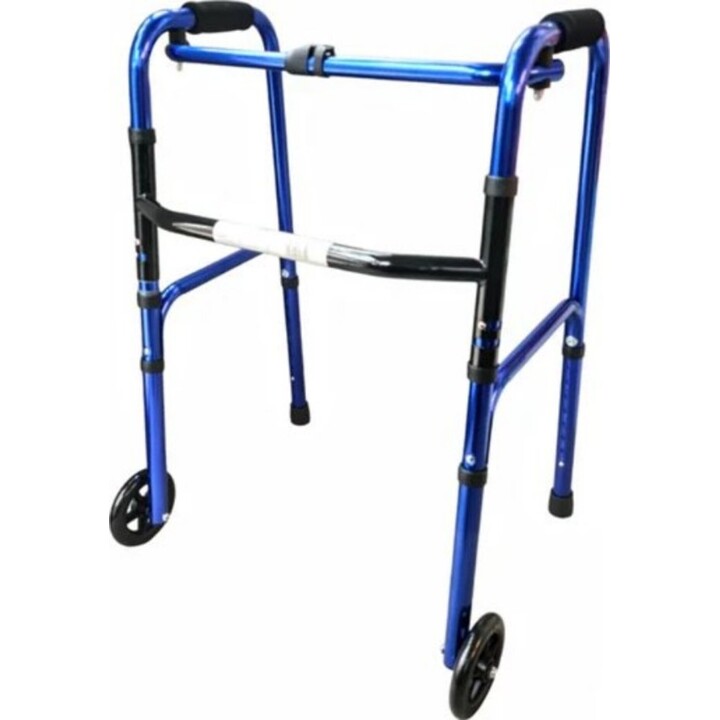 REHA FUND Dreifunktions-Rollator – RF 131 blau