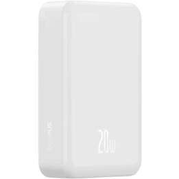 Power Bank Baseus EnerFill FM41 Ultra Mini Magnetic Blanc 