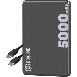 OBAL:ME MagNetix Powerbank 5000mAh Schwarz