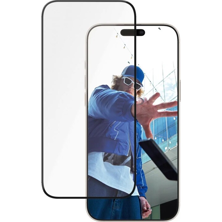 PanzerGlass® Ceramic Screen Protector for iPhone 16 Pro Max - Ultra-Wide Fit