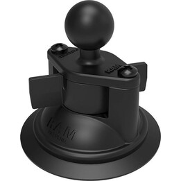 RAM Mounts RAM-B-224-1U Dashboard/Breeze Suction Cup Black