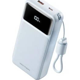 Power bank Vention XGYL0-40-TY da 20000 mAh / 22,5 W / Blu / Cavo USB Type-C incluso