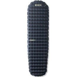 Matelas gonflable Nemo Tensor Extreme Conditions, modèle « momie » standard, noir/bourgeons de bouleau/citron