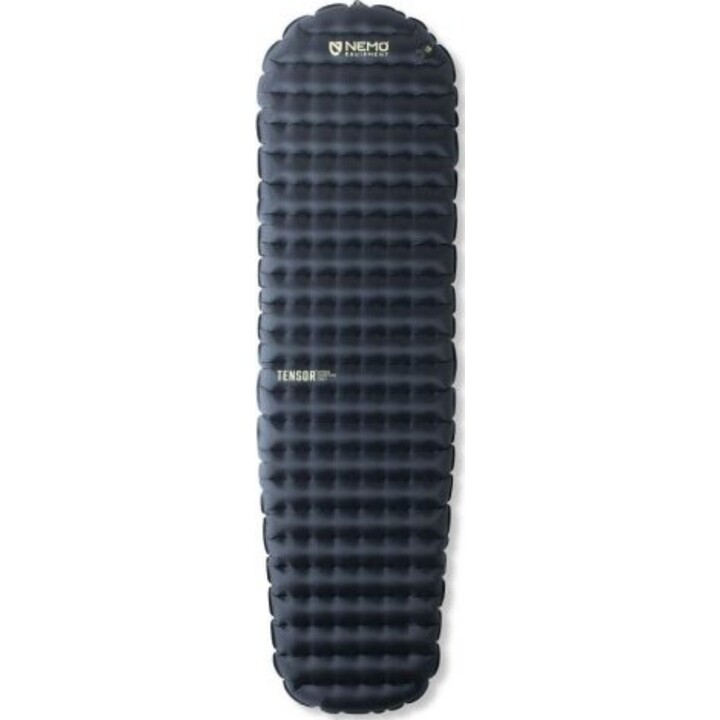 Colchón hinchable tipo momia Nemo Tensor Extreme Conditions Regular, negro/brotes de abedul/citrón