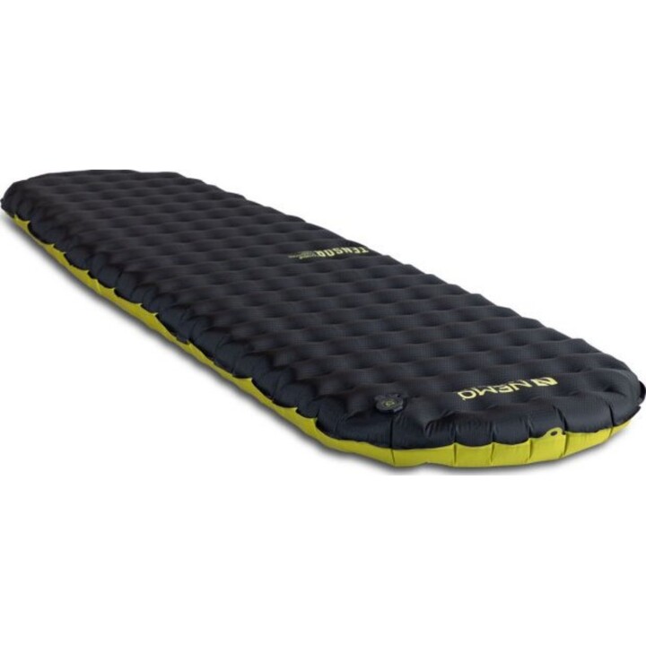 Nemo Tensor Extreme Conditions Regular Mummy Air Mattress, Black/Birch Bud/Citron
