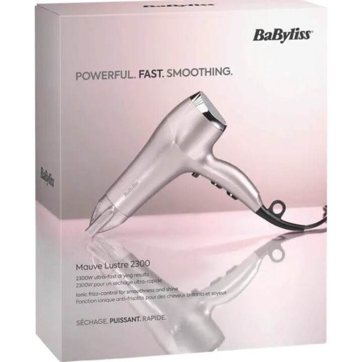 Sèche-cheveux Babyliss Mauve Luster 2300 D781E