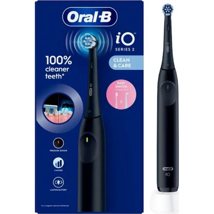 Cepillo de dientes Oral-B Serie Io 2, negro mate